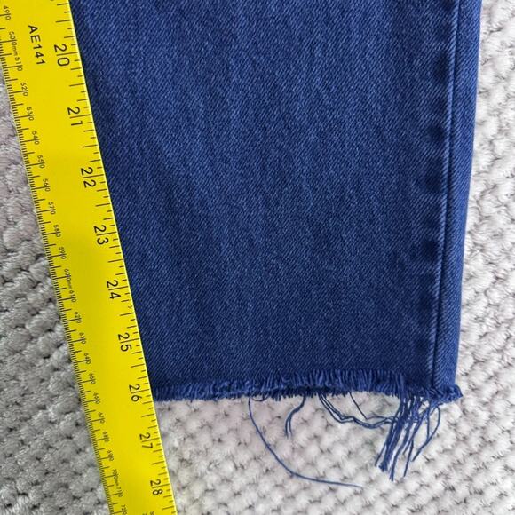 VTG Guess George Marciano Jeans Womens 31 Blue Dark Wash Button Fly High Rise - Picture 12 of 14